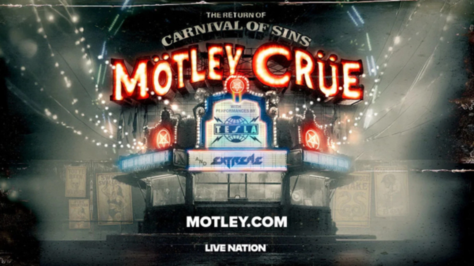 Win Tickets to see Mötley Crüe at MIDFLORIDA Credit Union Amphitheatre at the FL State Fairgrounds