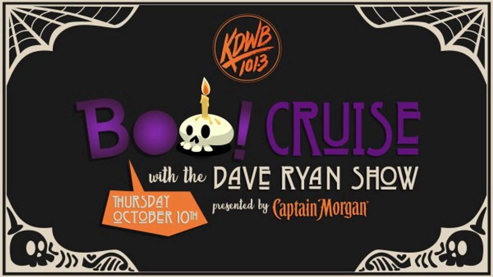 Enter to win KDWB Boo Cruise passes! - Thumbnail Image