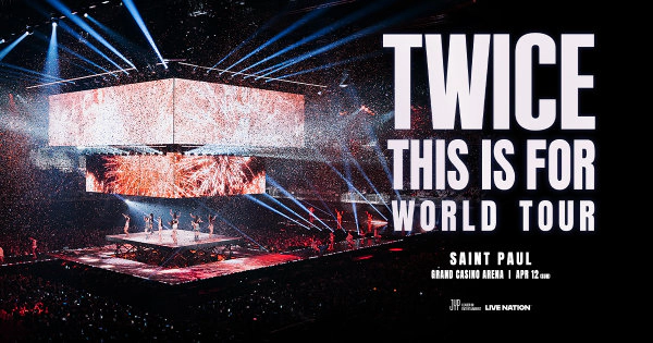 Win 2 tickets to see TWICE at Grand Casino Arena on April 12th