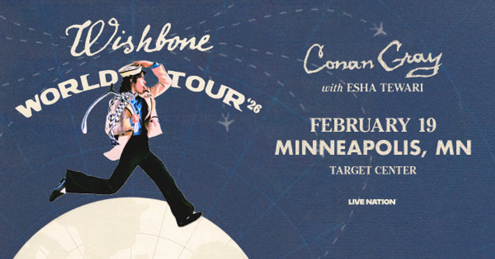Win 2 tickets to see Conan Gray at Target Center on Feb 19th