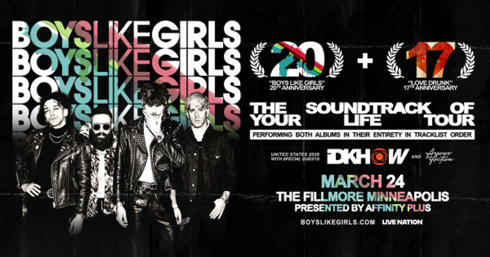 Win Tickets to see Boys Like Girls