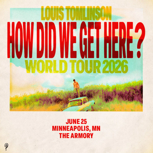 Win 2 tickets to Louis Tomlinson at The Armory on June 25th