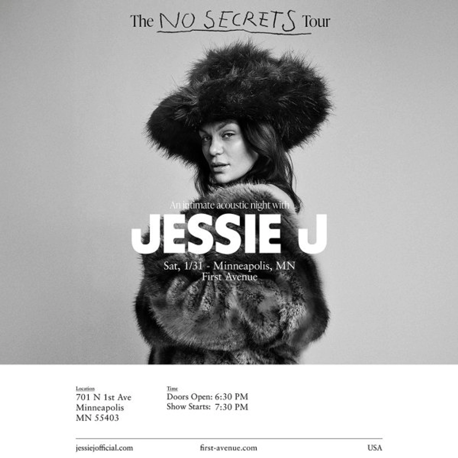 Win 2 tickets to see Jessie J at First Avenue on Jan 31st