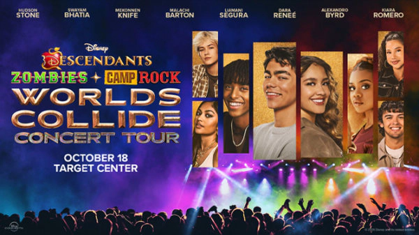 Win 2 tickets to see Disney's Worlds Collide Concert Tour Oct 18th