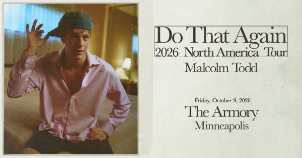 Win Tickets to see Malcom Todd