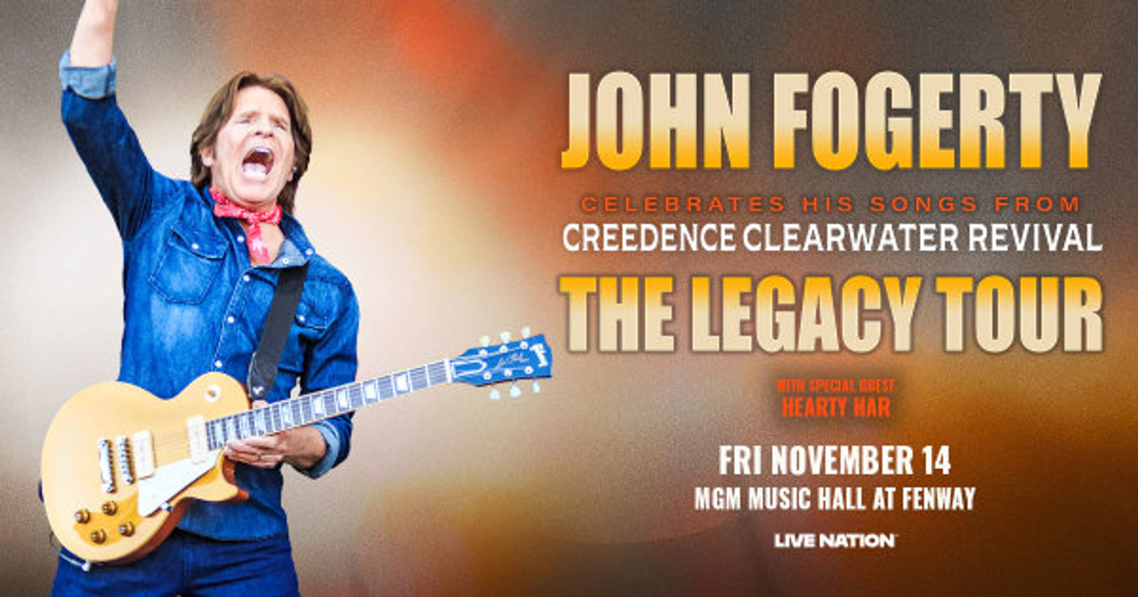 John Fogerty at MGM Music Hall Fenway
