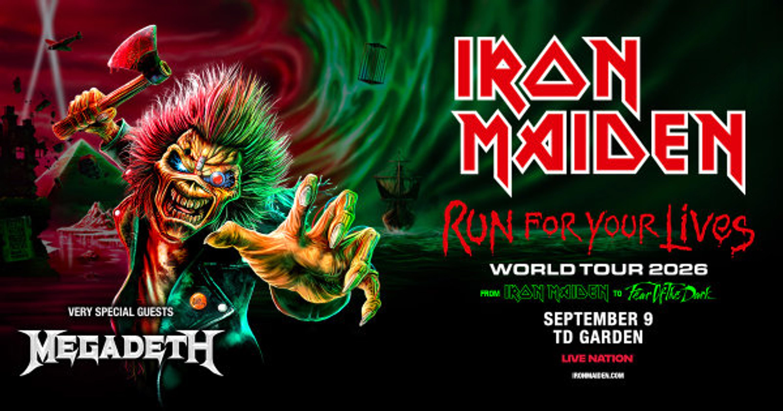 Iron Maiden at TD Garden