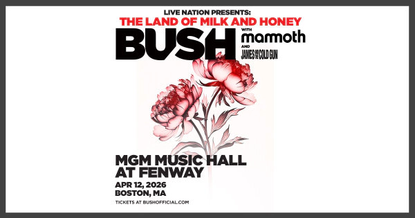 BUSH at MGM Music Hall Fenway