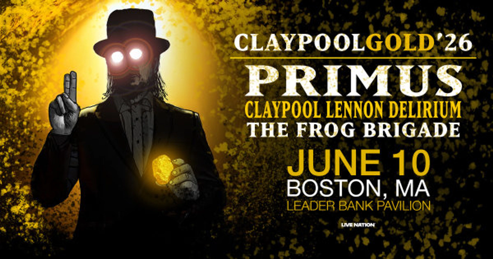 Claypool Gold at Leader Bank Pavilion