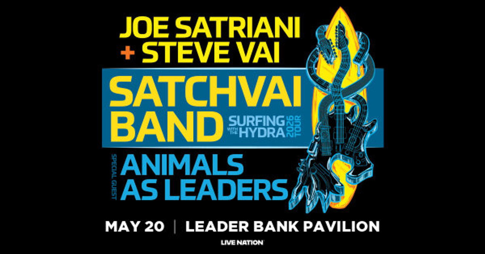 SatchVai Band at Leader Bank Pavilion