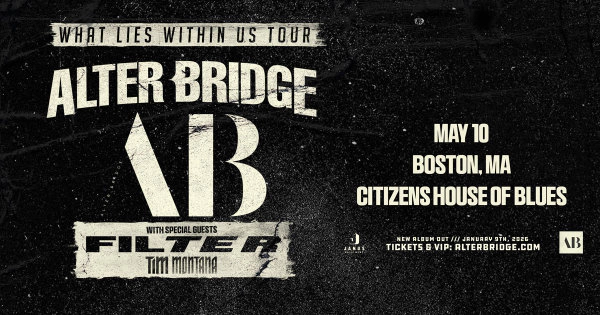 Alter Bridge at Citizens House of Blues