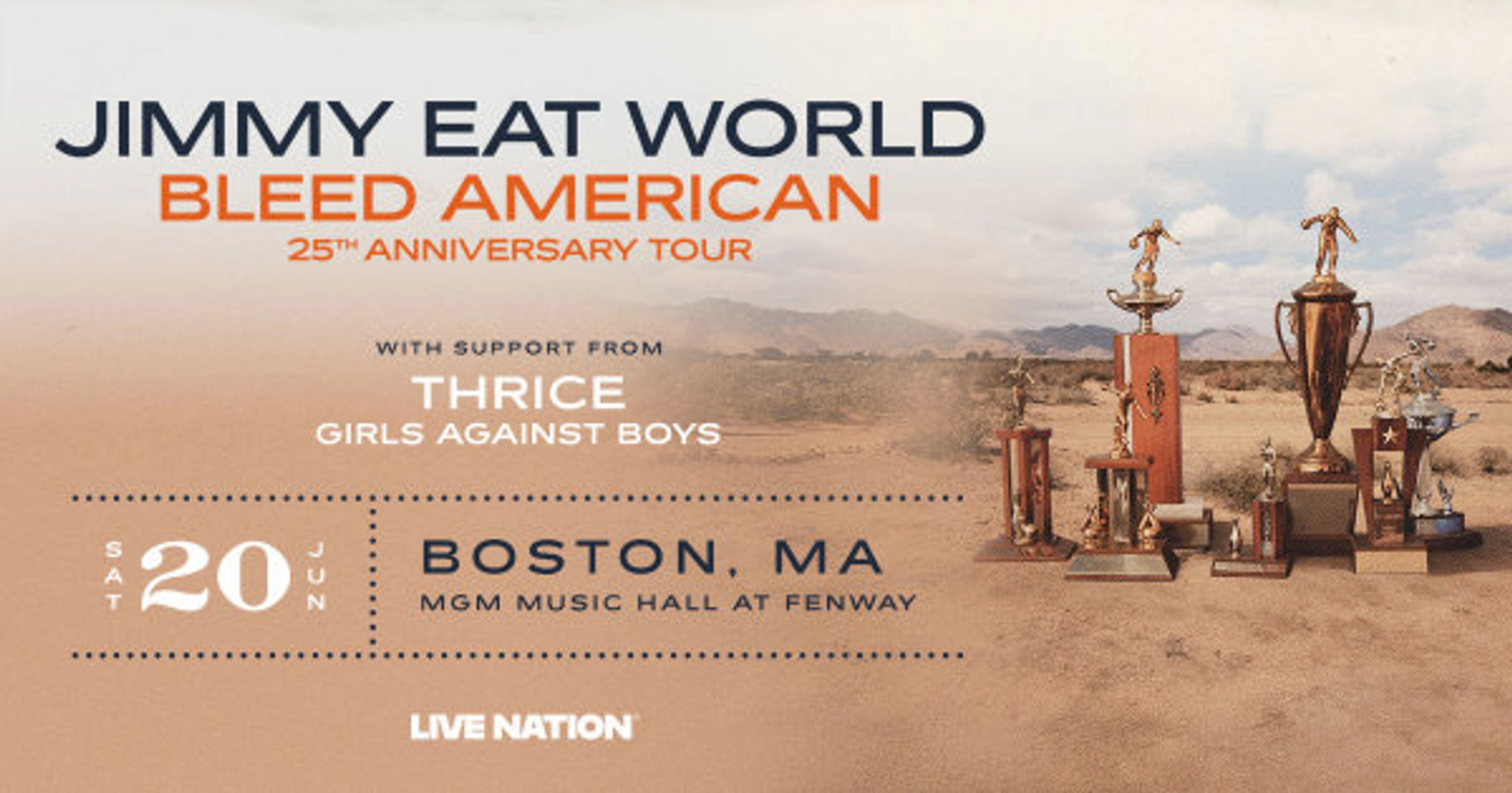 Jimmy Eat World at MGM Music Hall Fenway