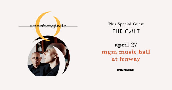 A Perfect Circle at MGM Music Hall Fenway