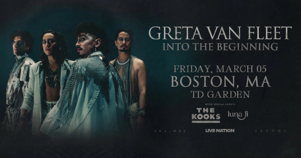 Greta Van Fleet at TD Garden