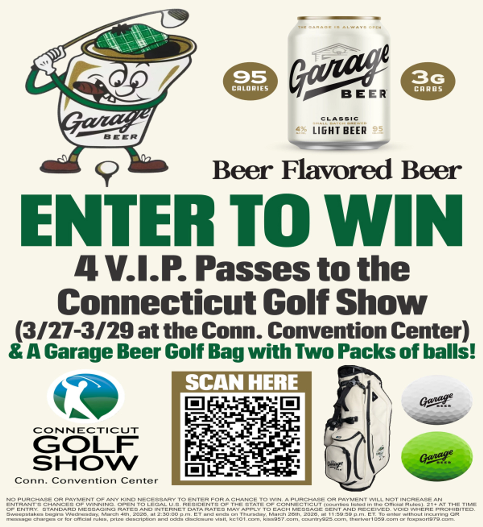 Win a CT Golf Show Prize Pack!