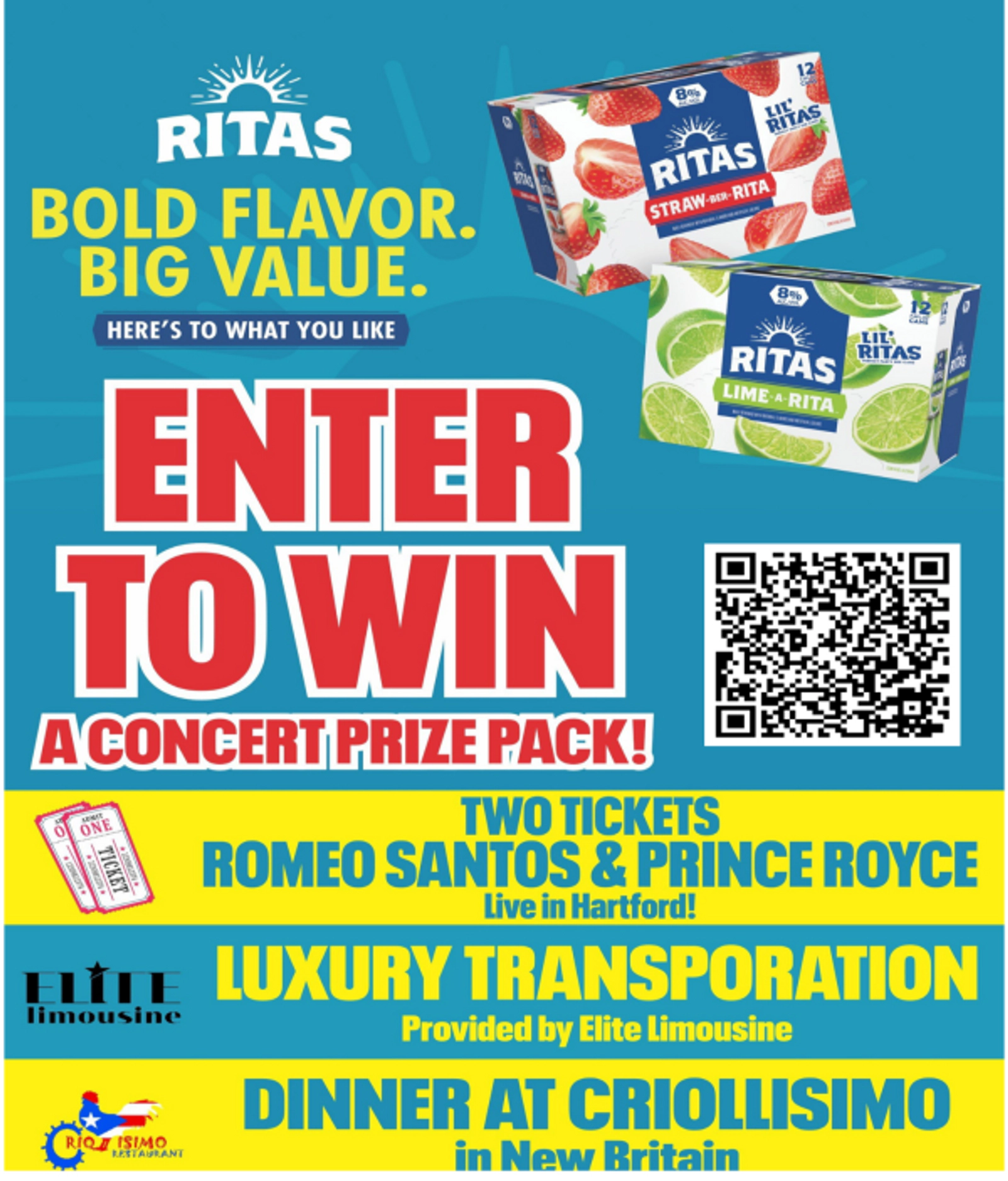Win a Rita's Concert Prize Pack!