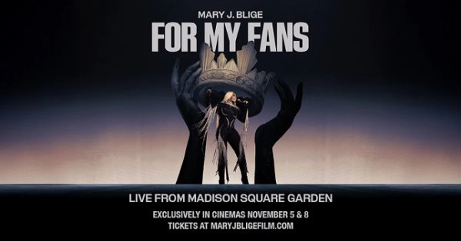 Register to win tickets for  Mary J. Blige: For My Fans, in Movie Theaters