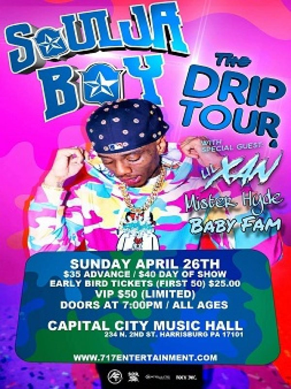 Register to win Soulja Boy Tickets!