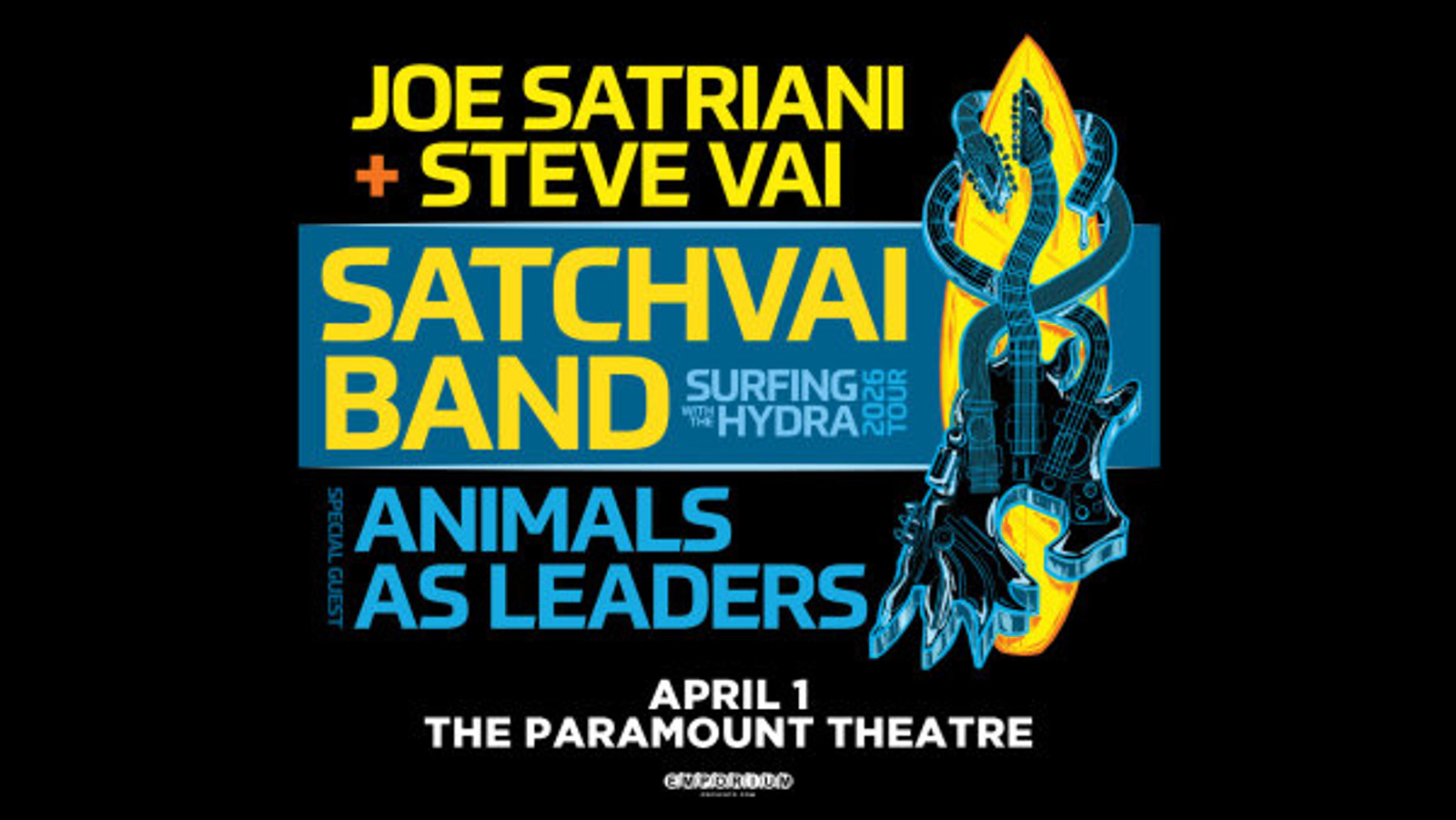 Win Tickets to Joe Satriani and Steve Vai!