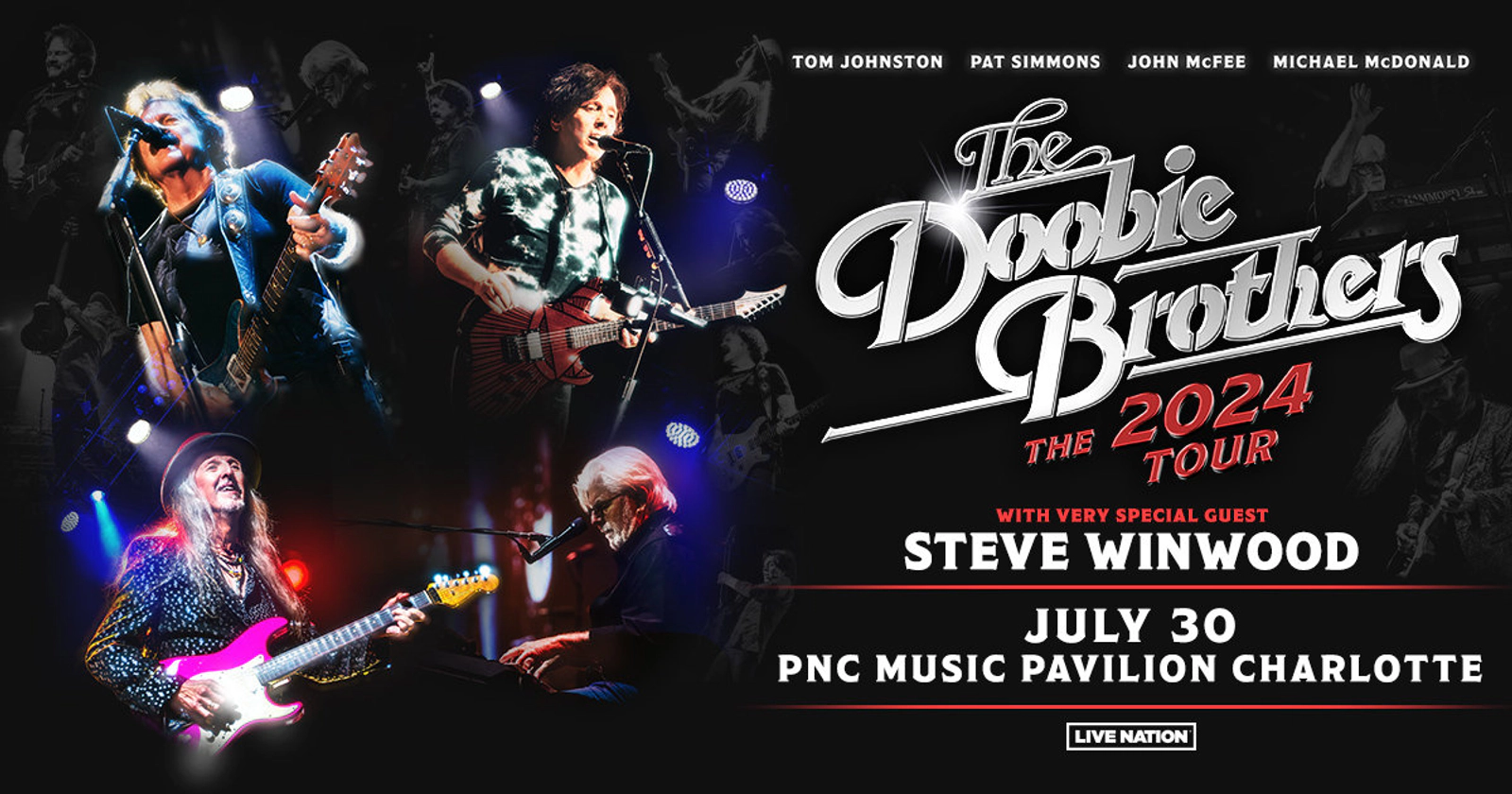 Enter to Win a Pair of Tickets to See The Doobie Brothers in CLT! 99.