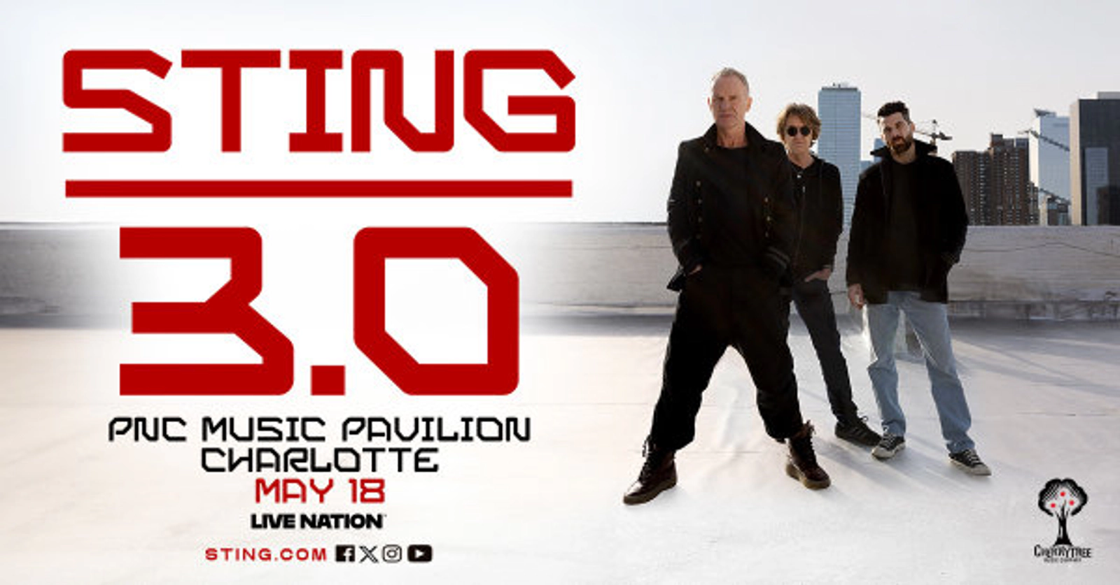 Enter to Win Tickets to Sting at PNC Music Pavilion!