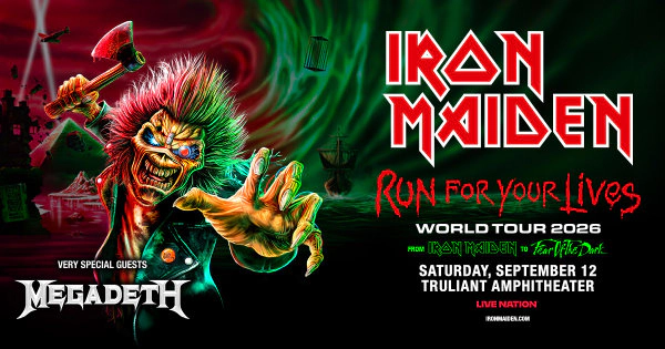 Enter to Win Tickets to Iron Maiden at Truliant Amphitheater!