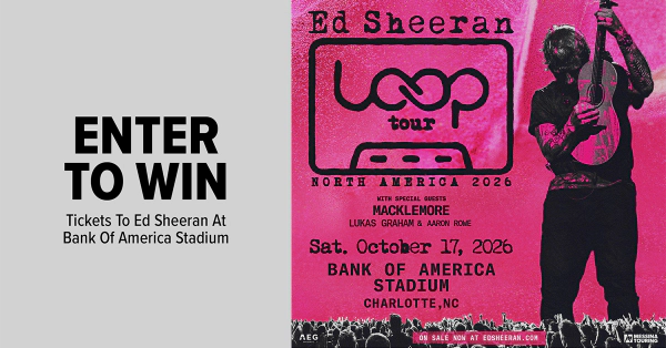 Win a pair of Ed Sheeran tickets