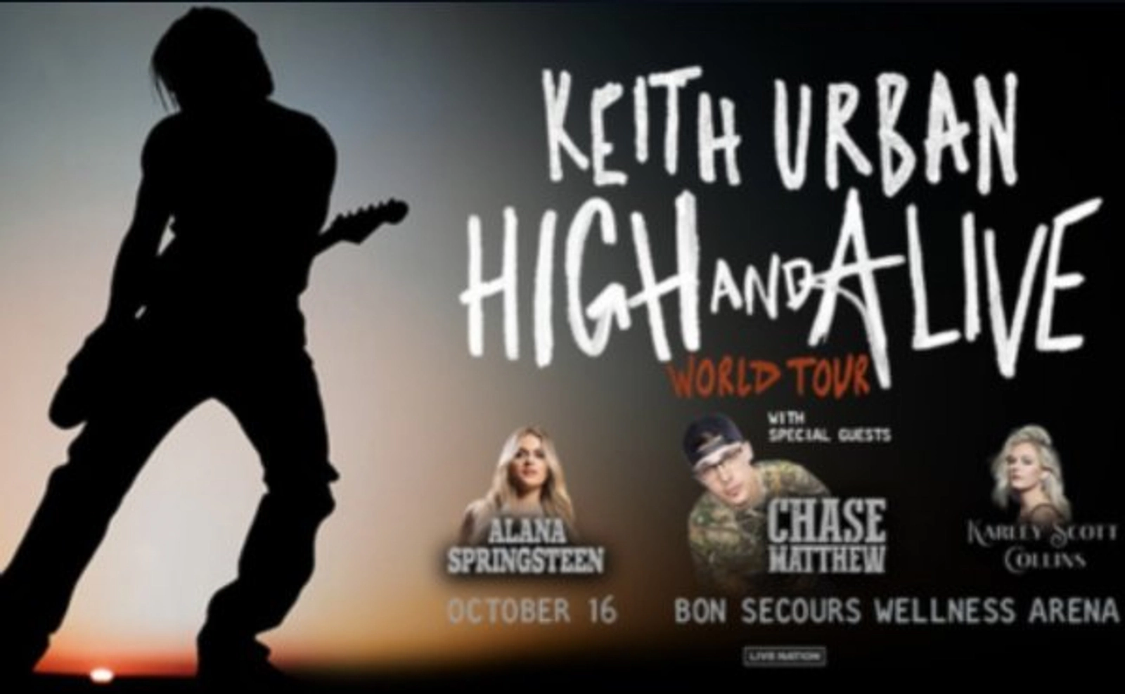 Win Tickets to see Keith Urban