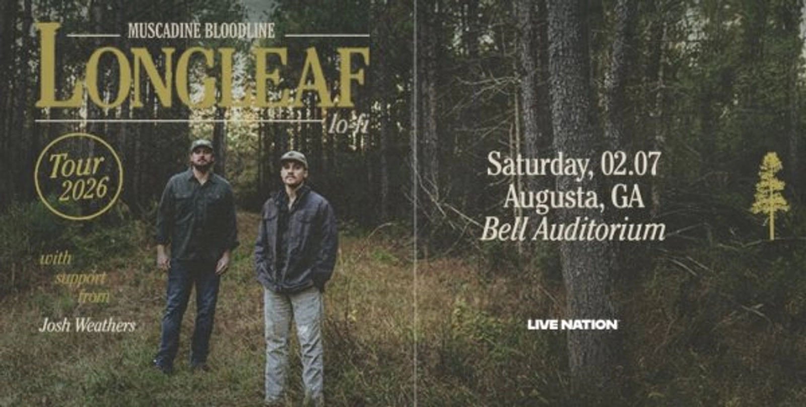 Muscadine Bloodline is coming to The Bell this February!