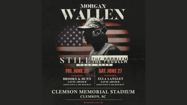Morgan Wallen in Clemson, register now to win tickets!