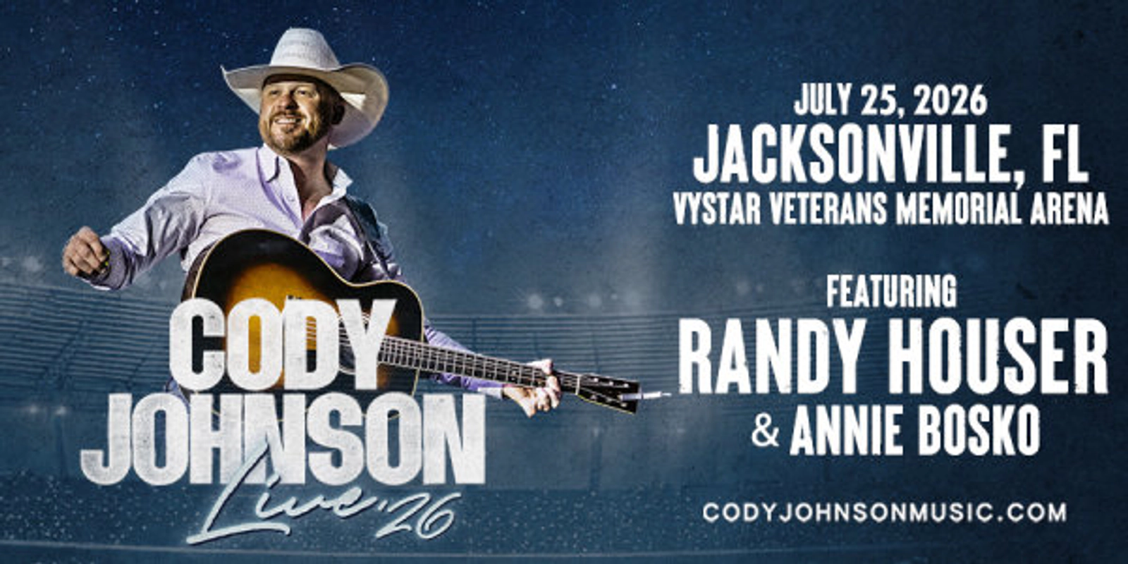 Win tickets to see Cody Johnson LIVE in Jacksonville!