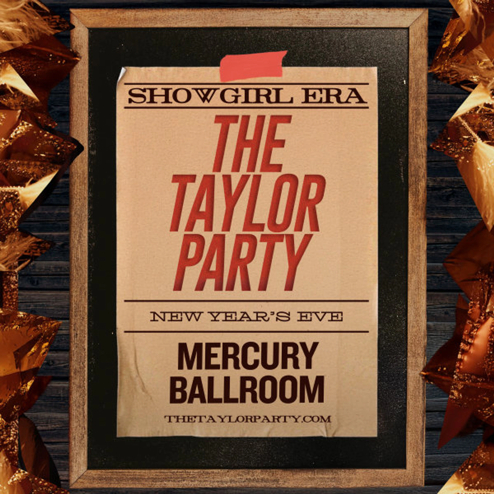 The Taylor Party: New Years Eve at Mercury Ballroom on December 31, 2025