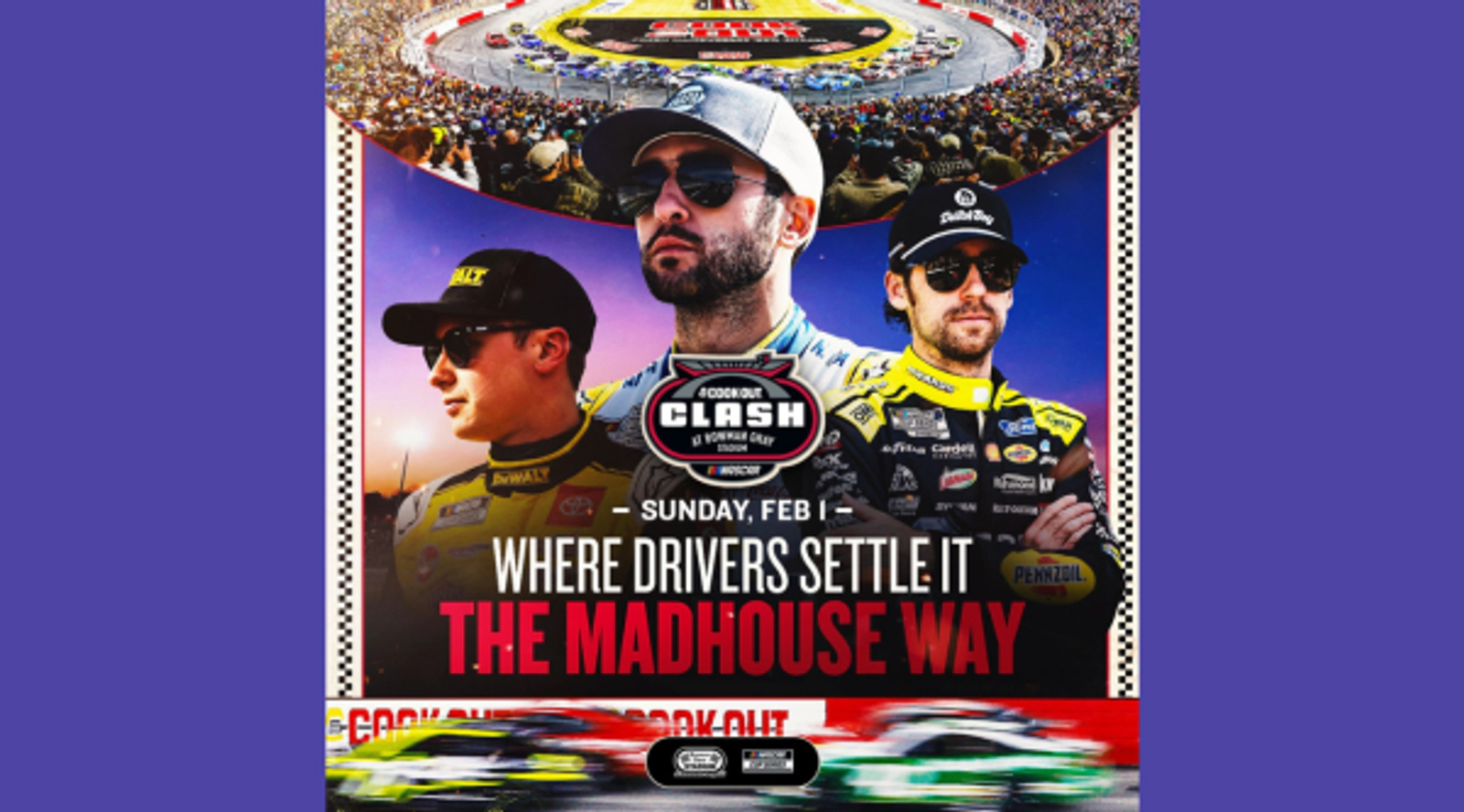 The NASCAR Clash at Bowman Gray Stadium