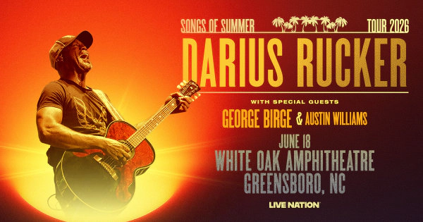 Darius Rucker: Songs of Summer Tour in Greensboro