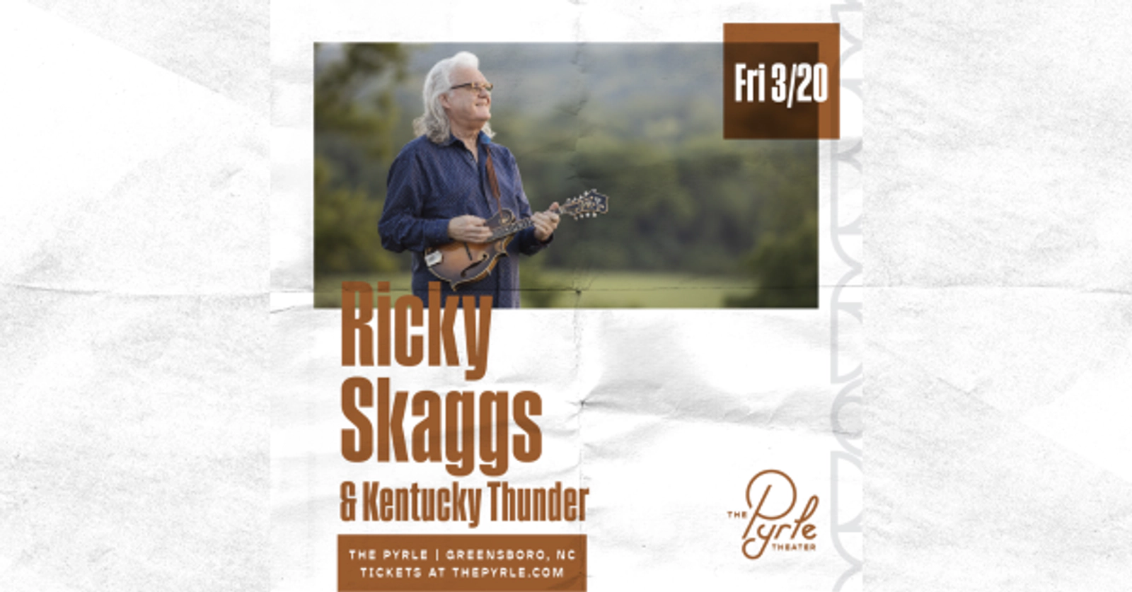 Ricky Skaggs at The Pyrle