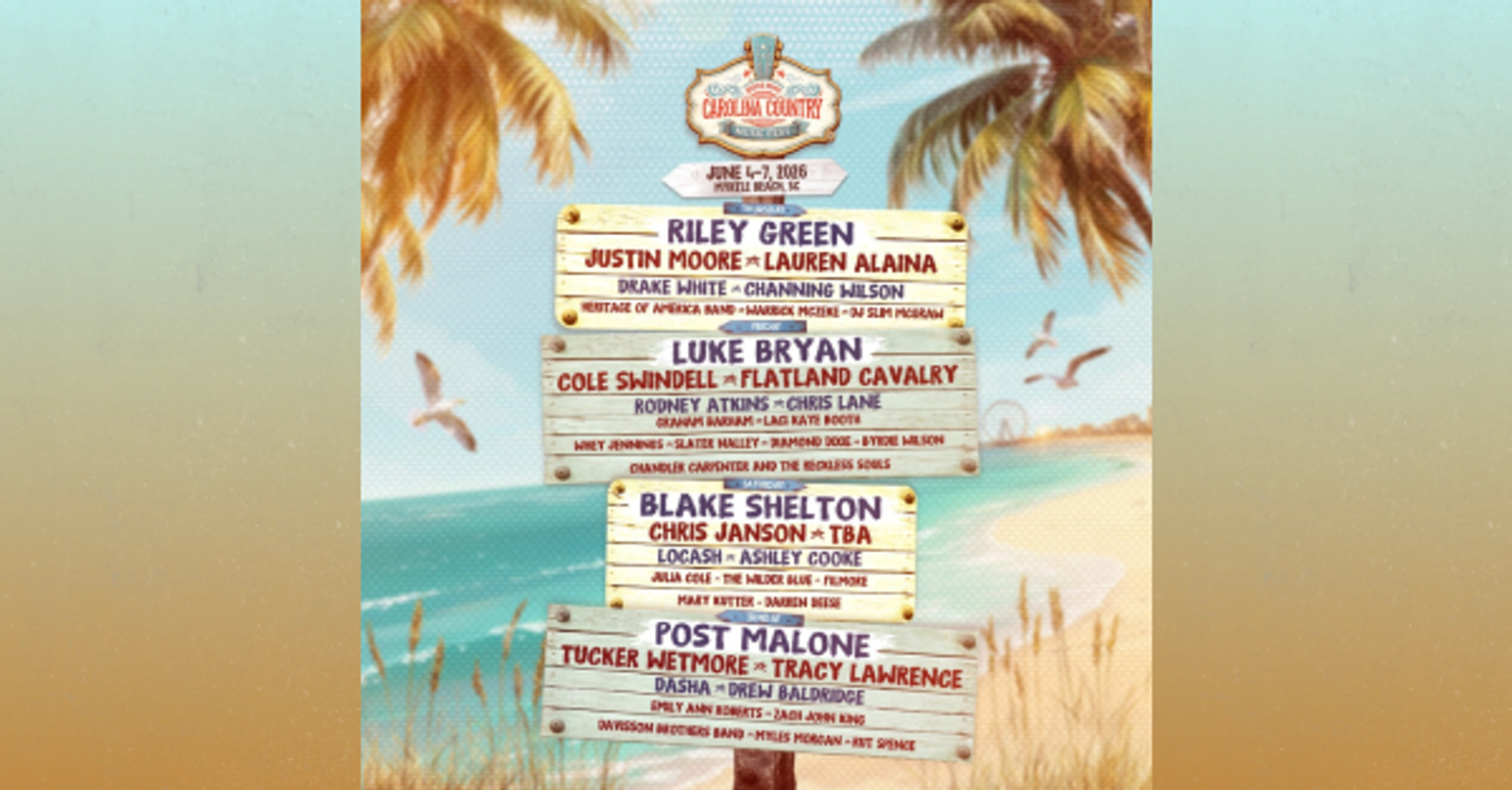 Carolina Country Music Fest in Myrtle Beach!