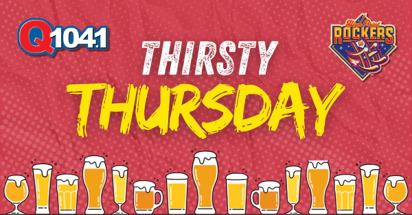 Thirsty Thursday with the High Point Rockers- August 13th