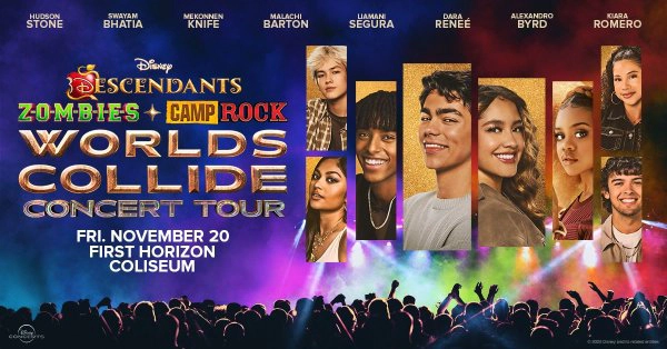 Disney Descendants Worlds Collide Tour 2026