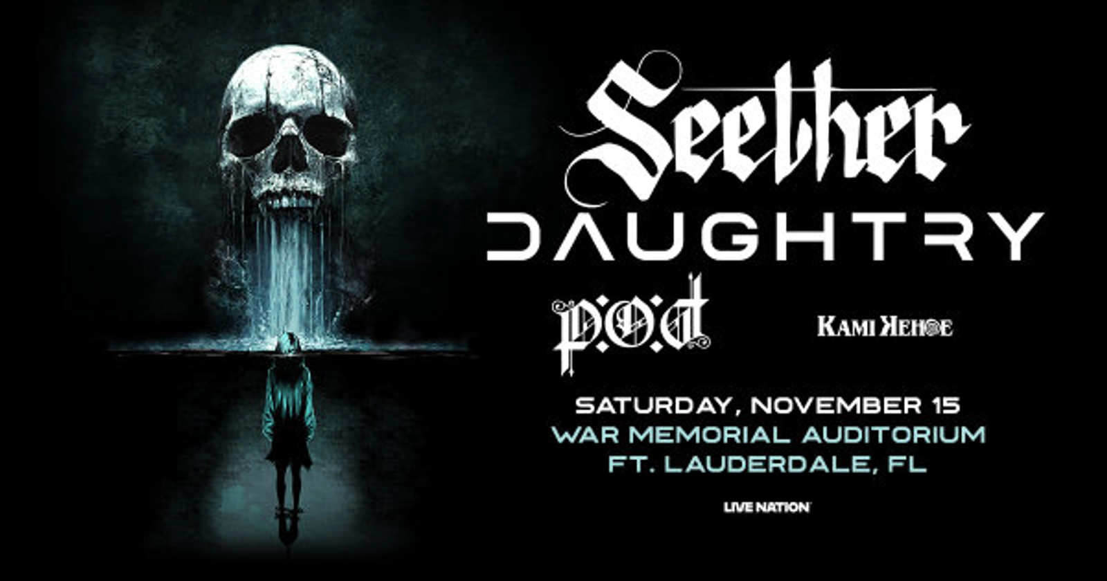 Enter For a Chance to Win Tickets to Seether & Daughtry!