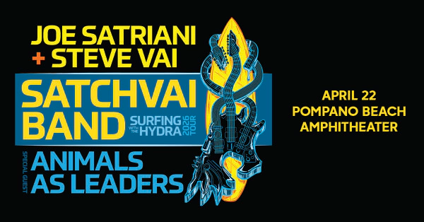 Enter to Win Tickets to Joe Satriani & Steve Vai Live!