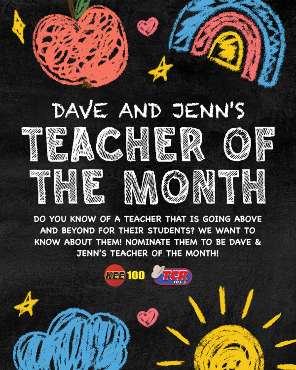 Dave & Jenn's Teacher of the Month