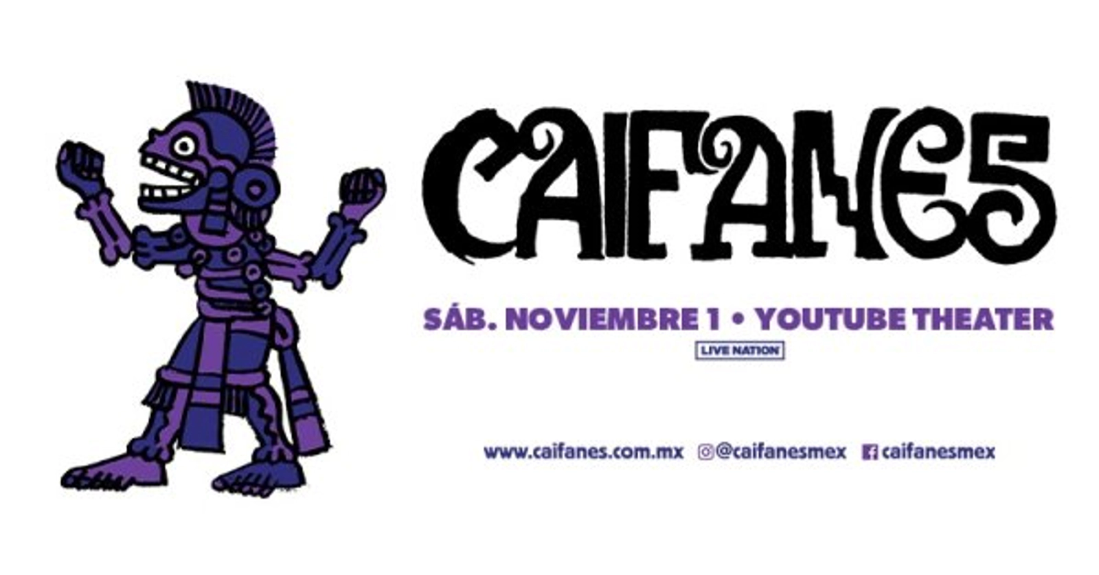Win Tickets to See Caifanes at the YouTube Theater on November 1st!