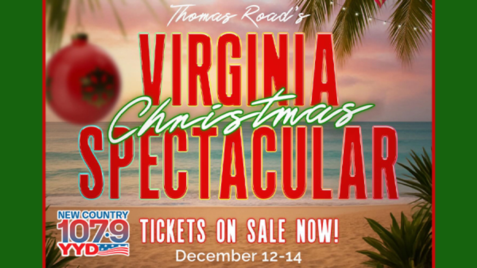 Win a Family 4-Pack of Tickets to the Virginia Christmas Spectacular at TRBC!