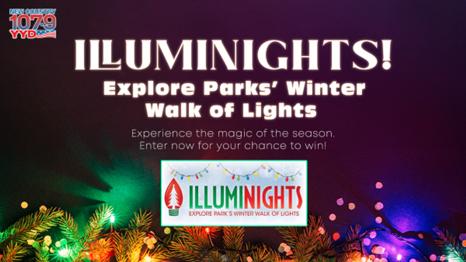 Win a Family 4-Pack of Tickets to ILLUMINIGHTS! 🎄