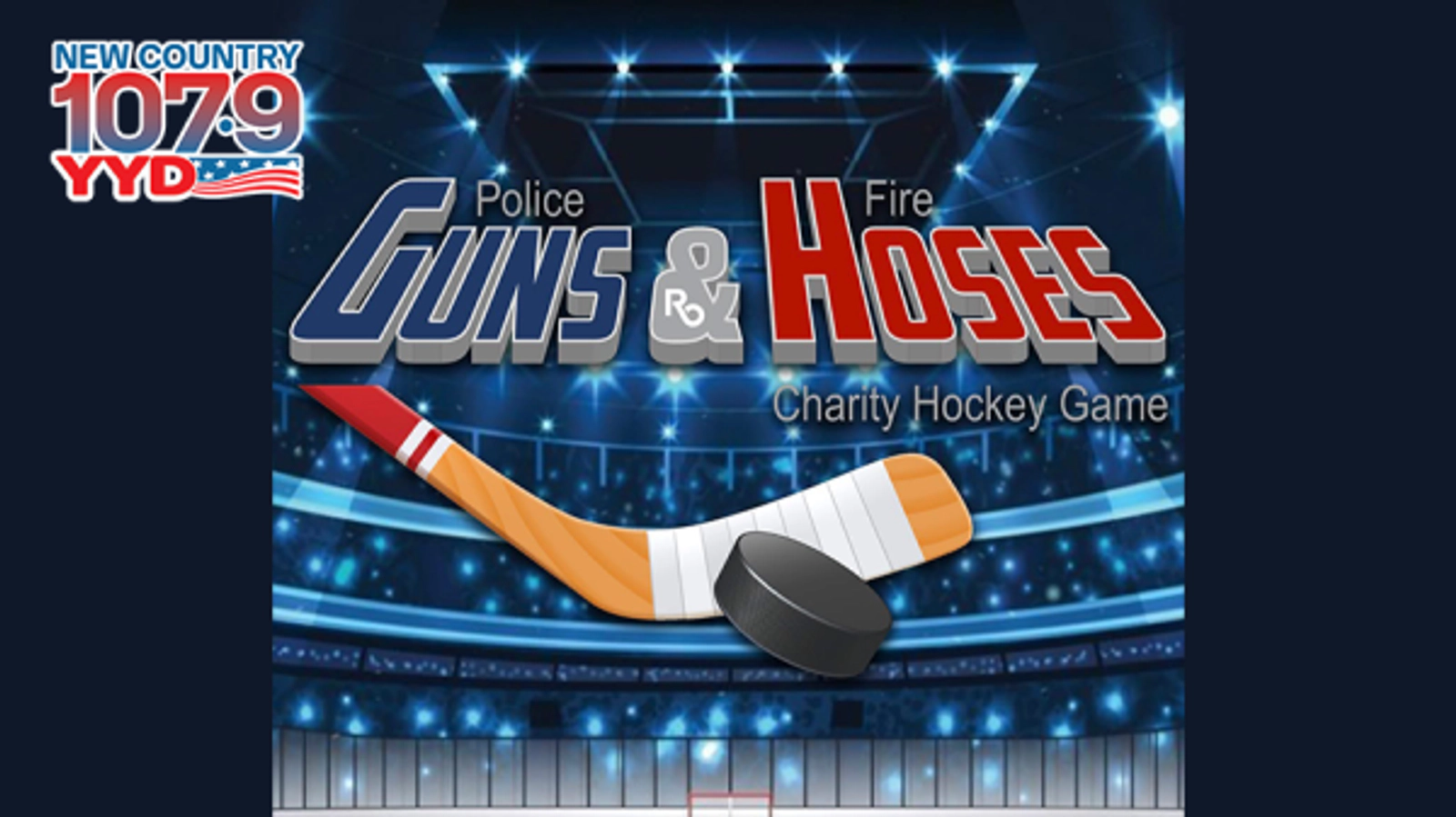Win a 4-Pack of Tickets to Roanoke GUNS-n-HOSES Charity Hockey Game!