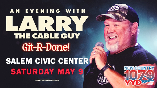 Win Tickets to LARRY THE CABLE GUY at Salem Civic Center!