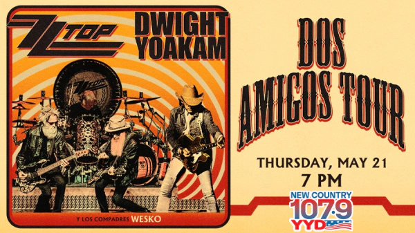 Last Chance to Win Tickets to ZZ TOP & DWIGHT YOAKAM at Lynchburg Amphitheater!