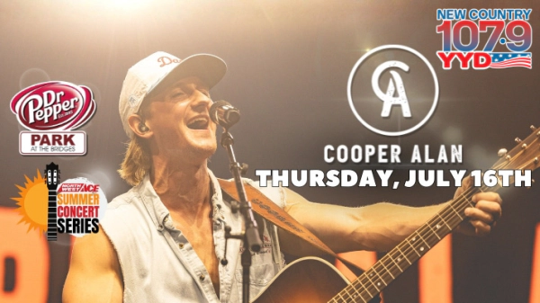 Win Tickets to COOPER ALAN at Dr Pepper Park!