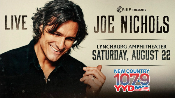 Win Tickets to JOE NICHOLS at Lynchburg Amphitheater!