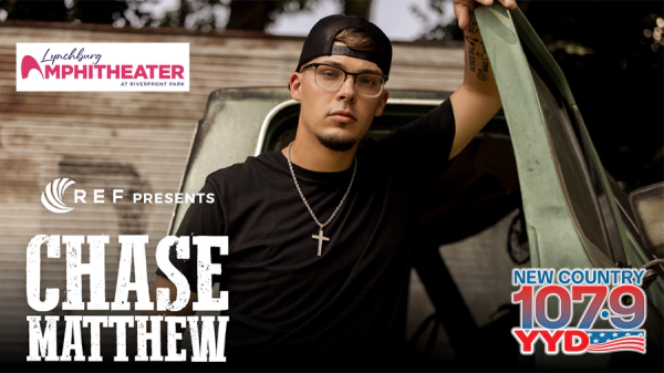 Win Tickets to CHASE MATTHEW at Lynchburg Amphitheater!